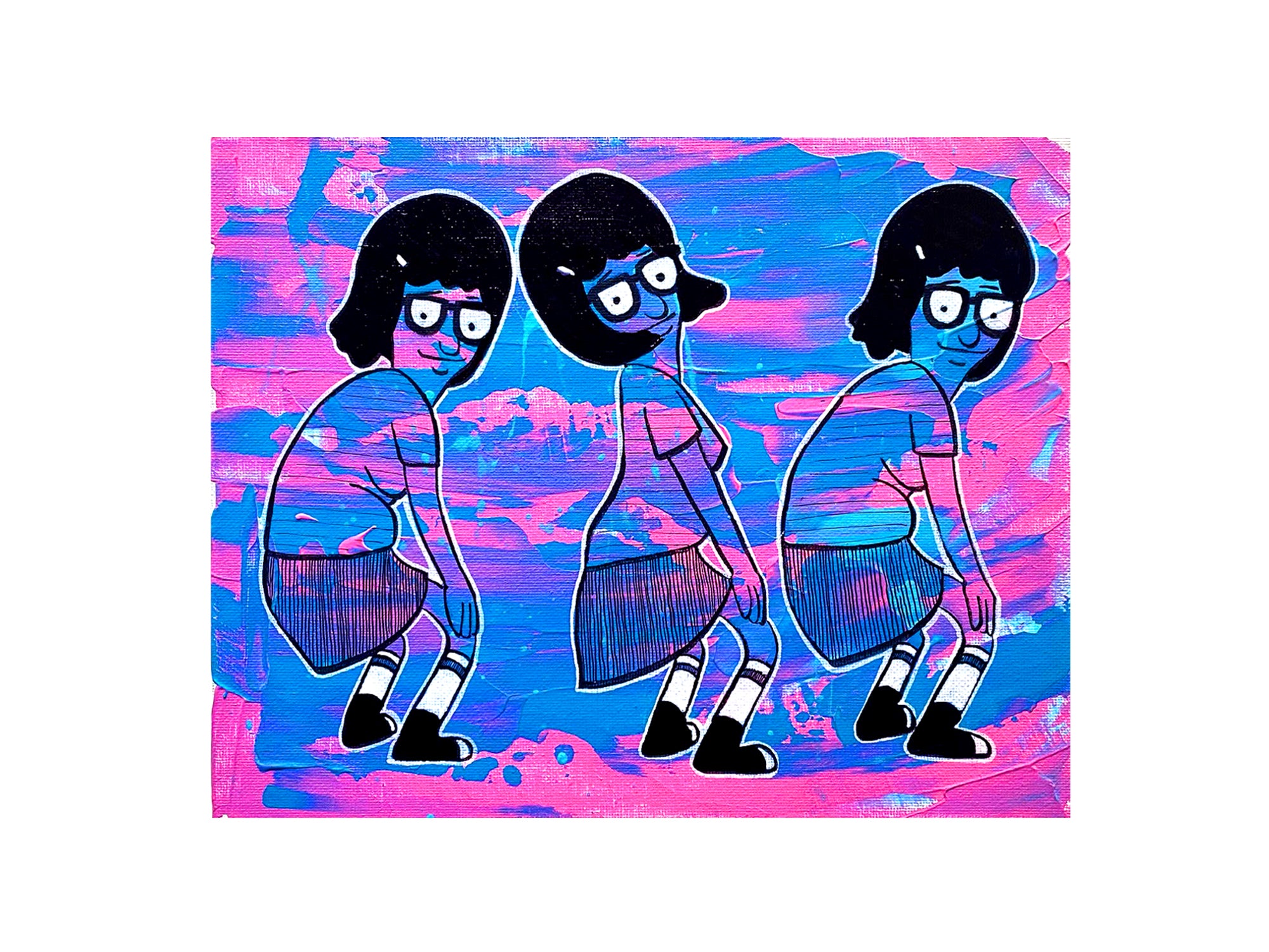 Tina Twerk Sticker