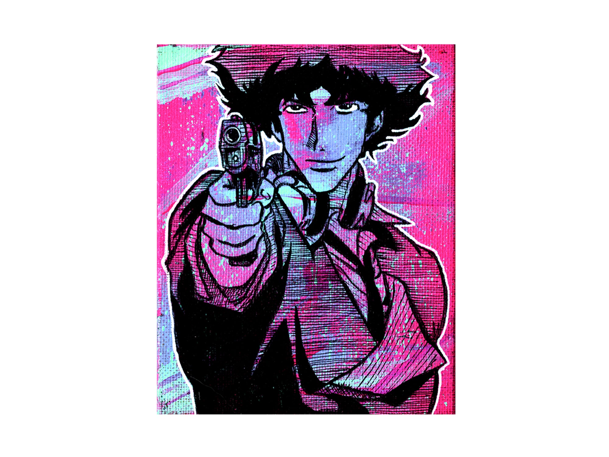 Cowboy Bebop Spike Sticker