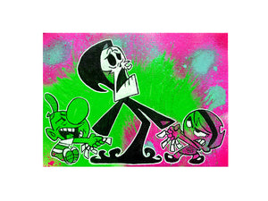 Grim Adventures Sticker