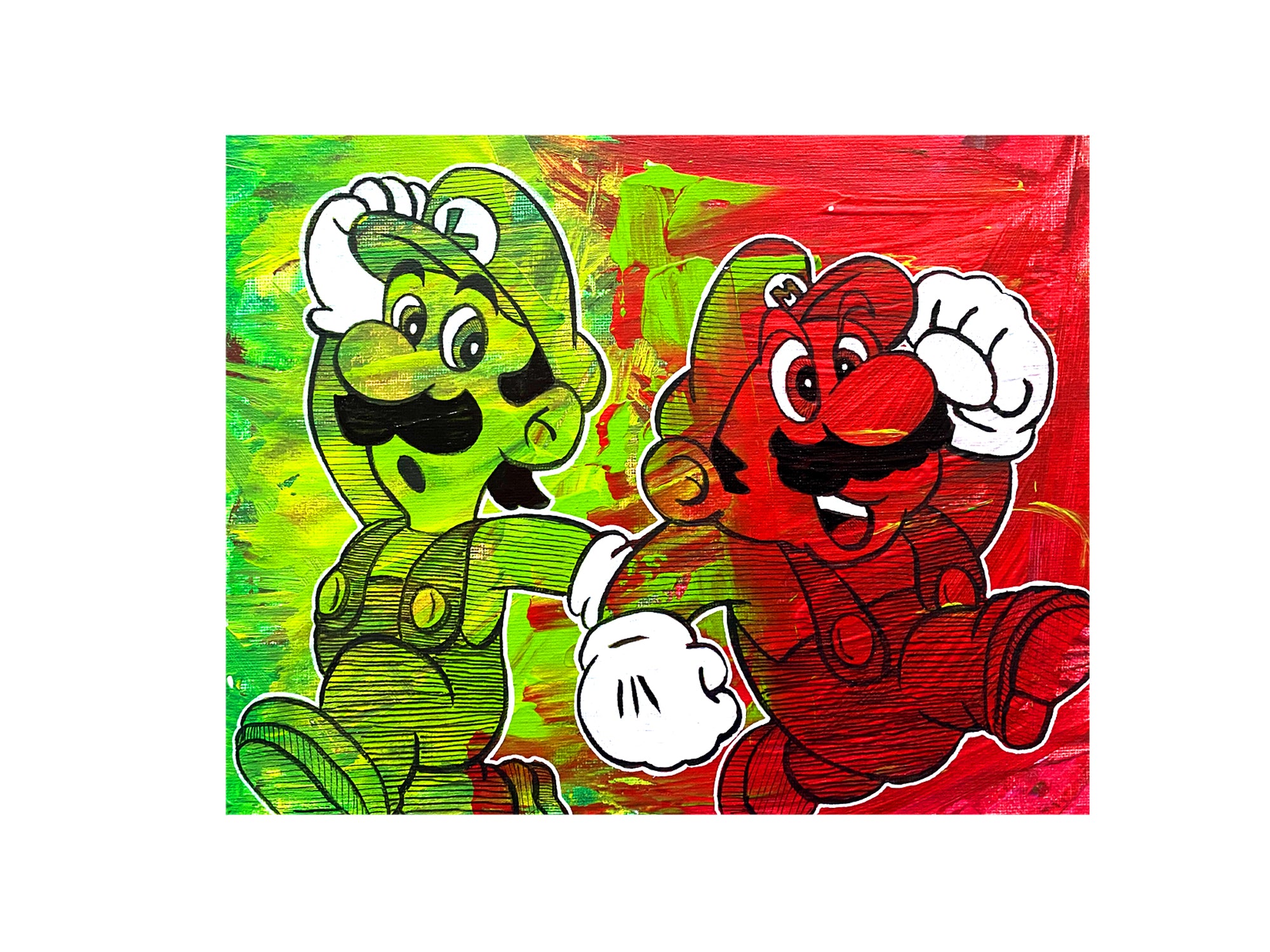 Mario Bros Sticker