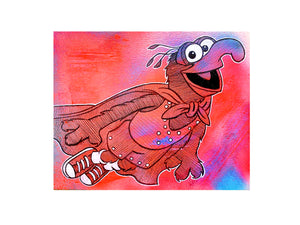 Gonzo Sticker