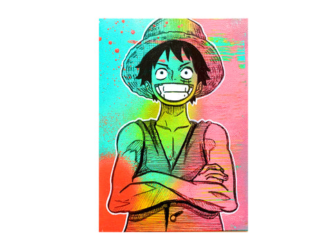 One Piece Monkey Sticker