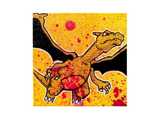 PSA10 リザードン ピカチュウ賞 ステッカー 連番 Charizard Holo