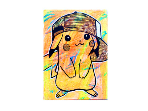 Pikachu Hat Sticker