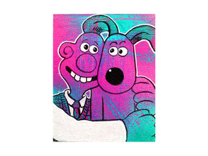 Wallace and Gromit Sticker