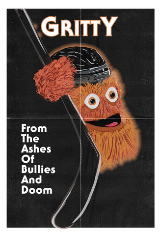 Gritty Halloween Poster