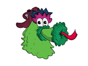 Phanatic Head Shot Sticker