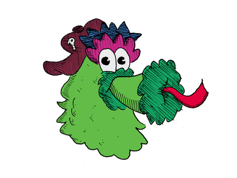 Phanatic Head Shot Sticker