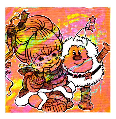 Rainbow Brite Print