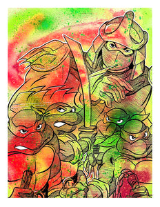 Teenage Mutant Ninja Turtles Print