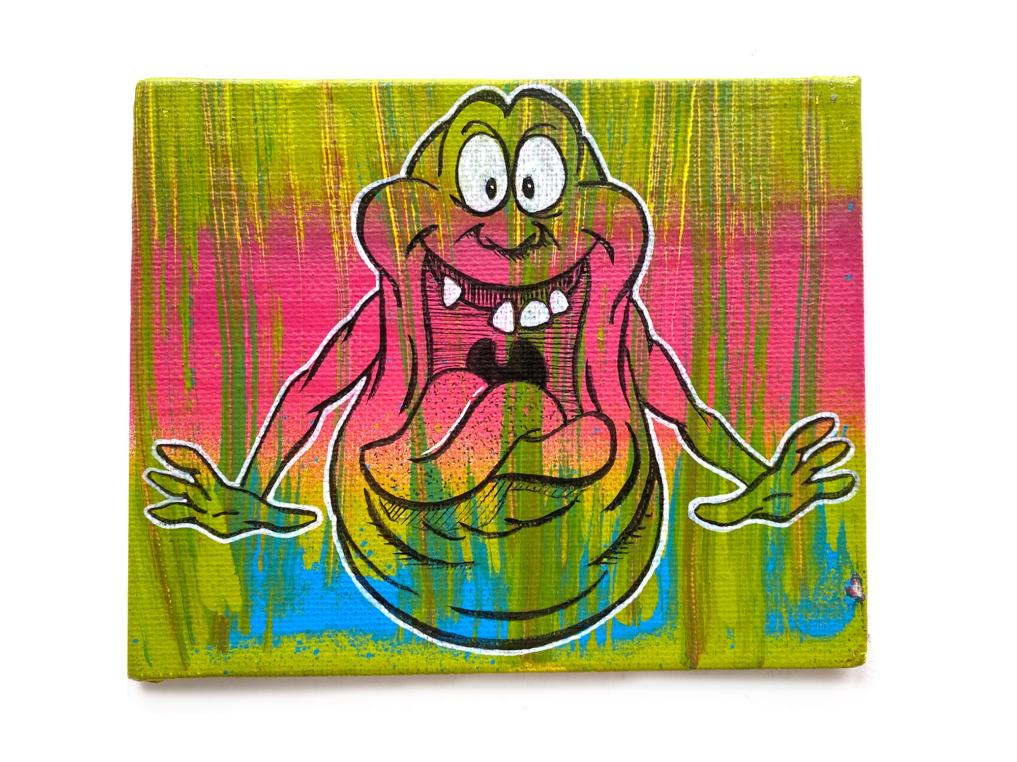 Slimer Painting