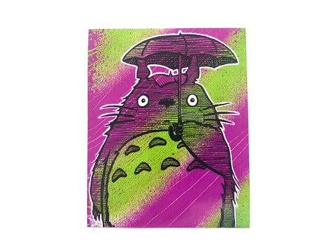 Totoro with umbrella Sticker