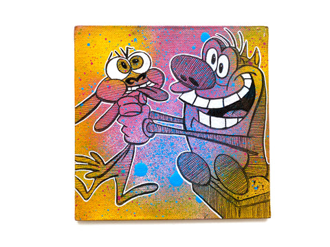 Ren and Stimpy Painting