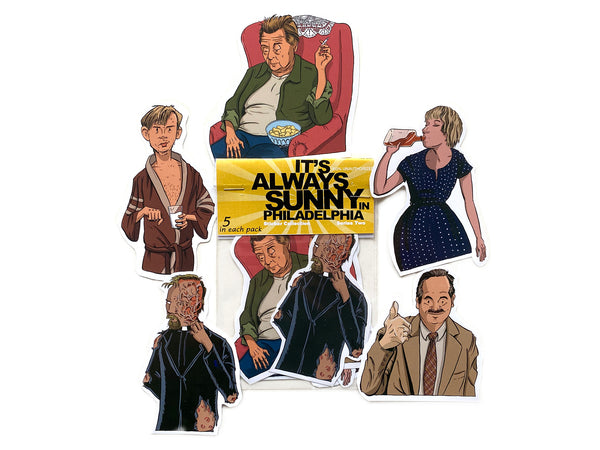 Always Sunny Sticker Pack Series Two