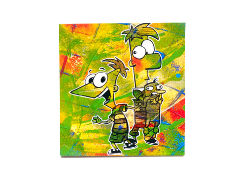 Phineas and Ferb Sticker